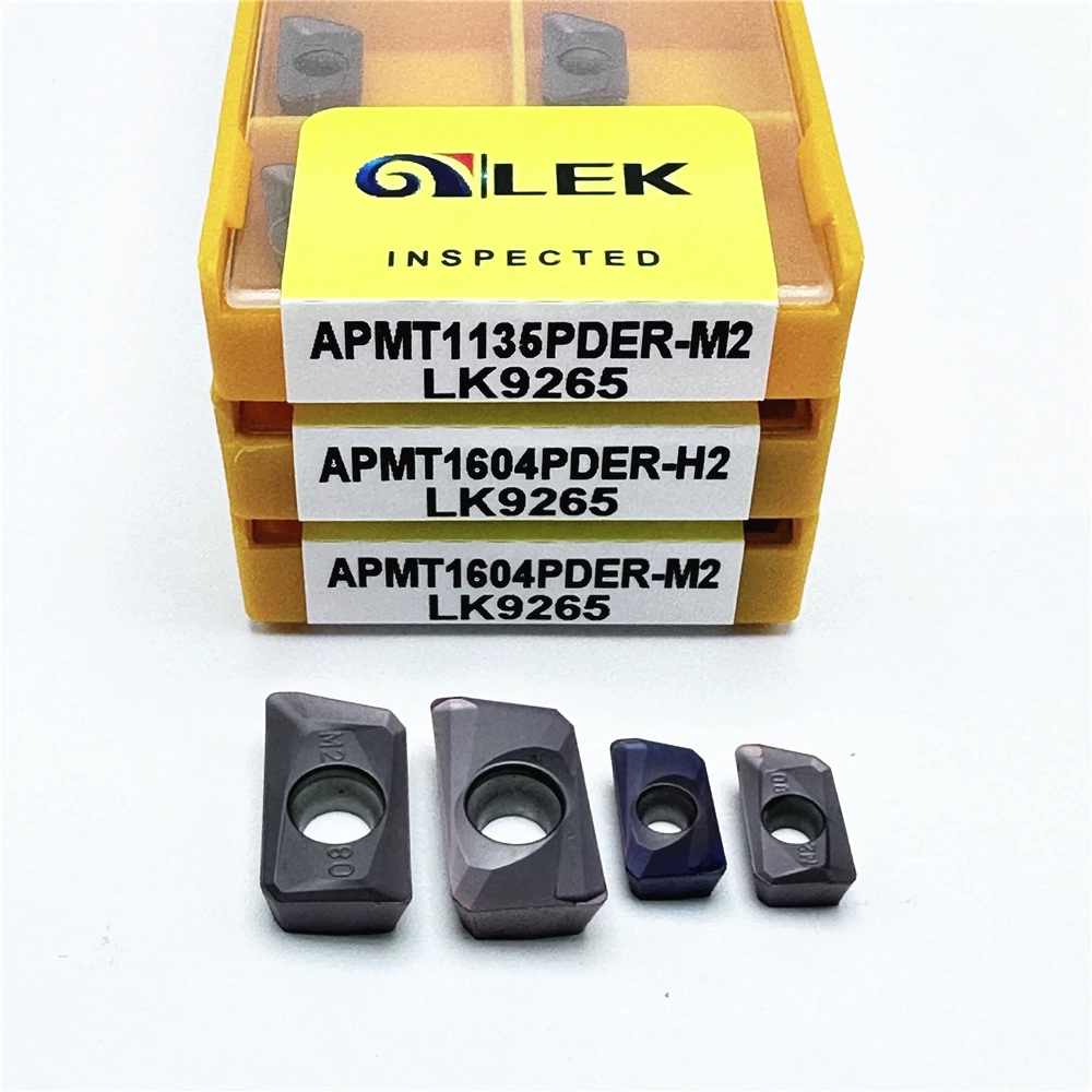APMT1135 APMT1604 LK9265 Твердосплавные вставки Сменные фрезерные вставки Токарный станок по металлу Инструмент с ЧПУ Высококачественный режущий инструмент