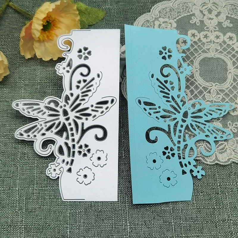 

Dragonfly Card Cutting Dies Christmas Ball Gift DIY Scrapbooking Embossing Punch Stencil Handicrafts Decoration Knife Mold