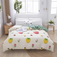 Pure Cotton Duvet Cover Comforter Quilt Blanket Case with Zipper Twin Full Queen King Double Single Size