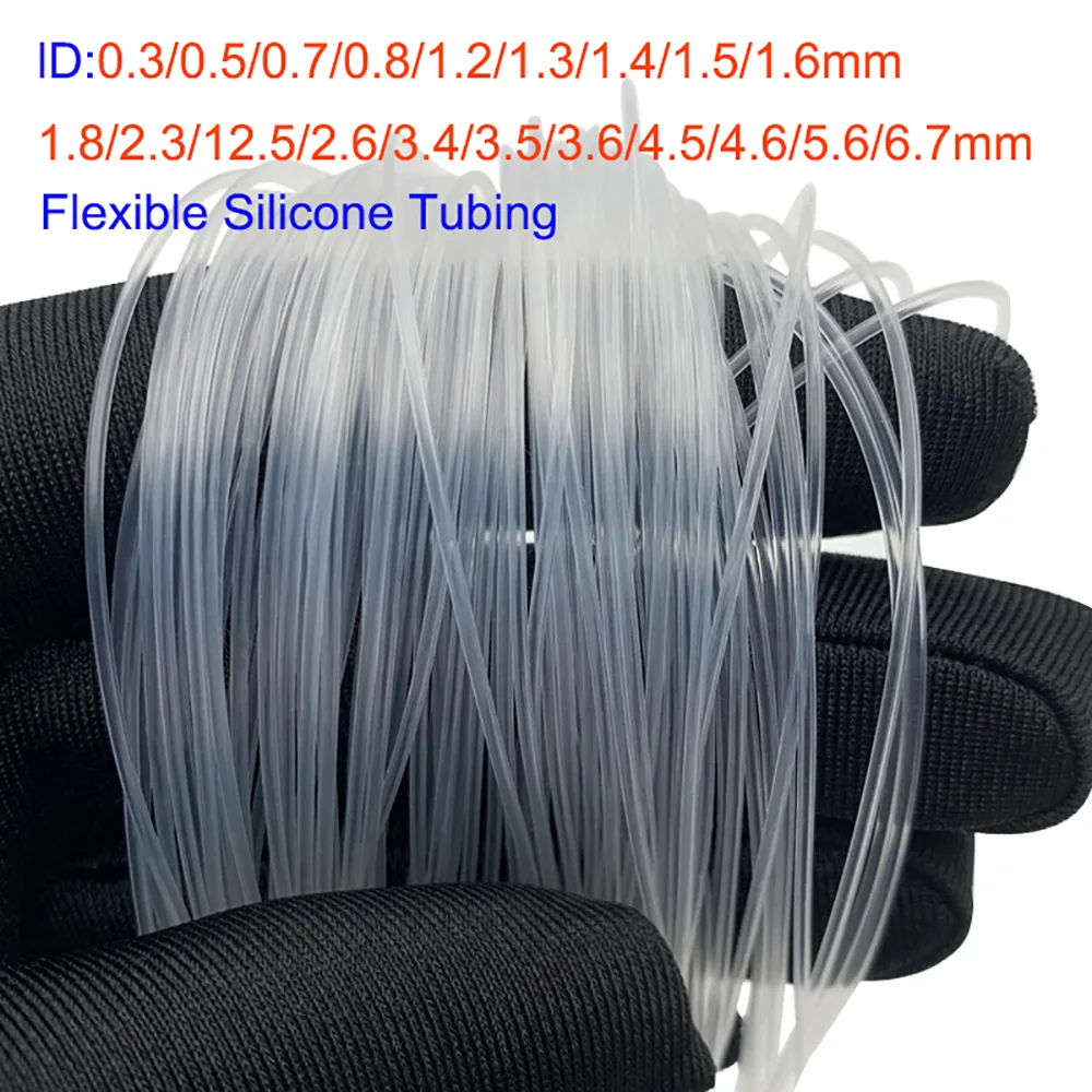 

Прозрачная силиконовая трубка 10 м