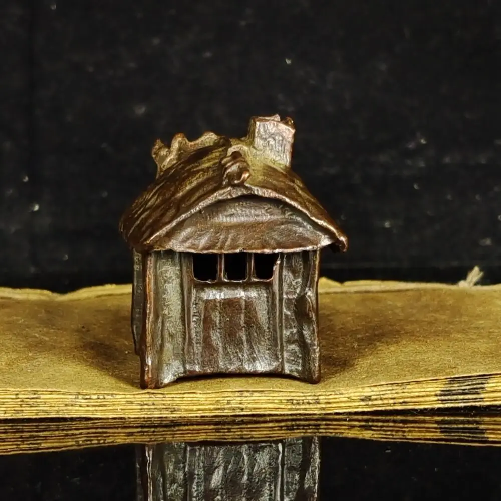 Античная бронзовая курильница для деревьев