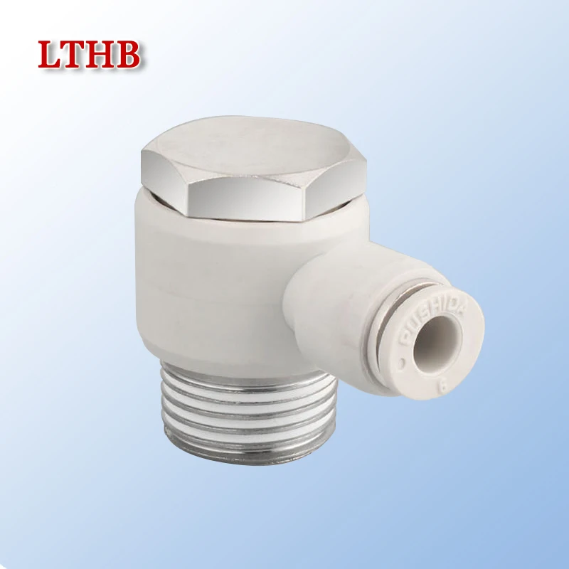

Pneumatic Air Connector Fittings APH Series Quick Joint Couplings for Hoses Pipe 4mm 6mm 8mm 10mmThread 1/8" 1/4 3/8 1/2 White