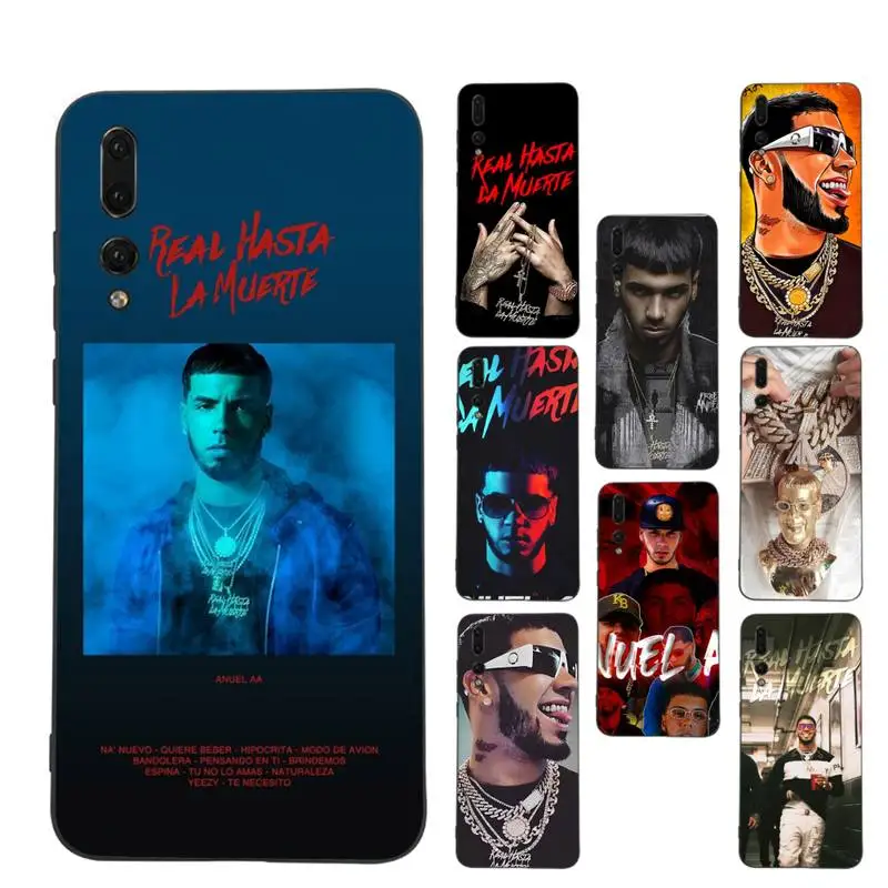 

Rapper Anuel AA Real Hasta La Muerte Phone Case Soft Silicone Case For Huawei P 30lite p30 20pro p40lite P30 Capa