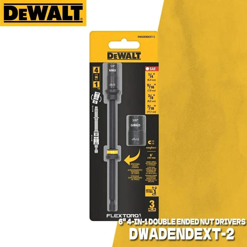 DEWALT DWADENDEXT-2 FLEXTORQ 4-в-1 драйверы для гаек