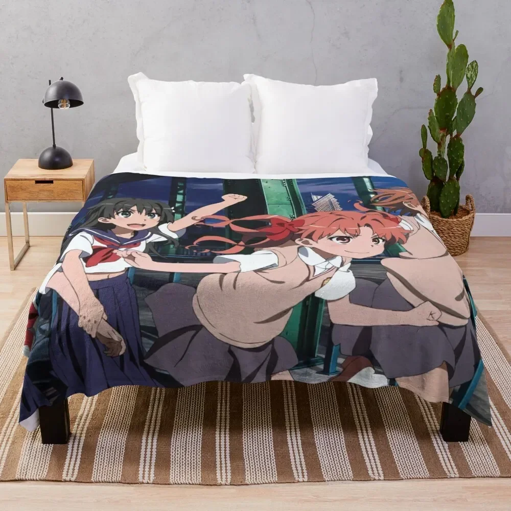 Одеяло из серии Toaru-групповое одиночное аниме мягкие большие одеяла