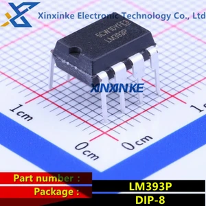 LM393P DIP-8 Analog Comparators Dual Differential Amplifier ICs Brand New Original