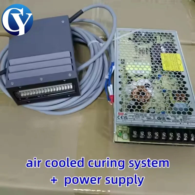 200 Вт УФ-лампа с вентиляторным охлаждением светодиодная сине-фиолетовая лампа