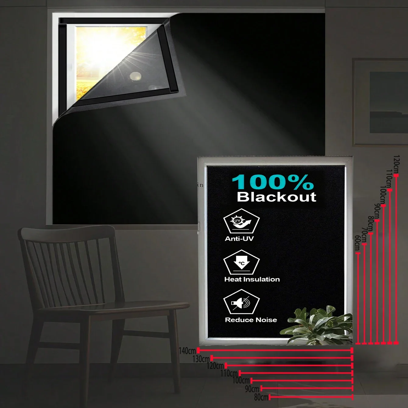 

Затемняющие шторы из полиэстера Oxford 210D