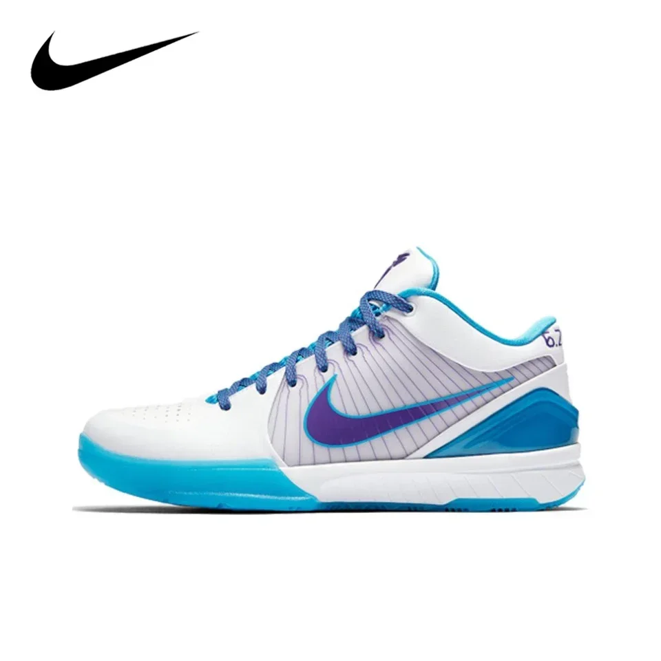 Оригинальные мужские дышащие баскетбольные кроссовки Nike Zoom Kobe 4 Protro &quotDraft Day&quot