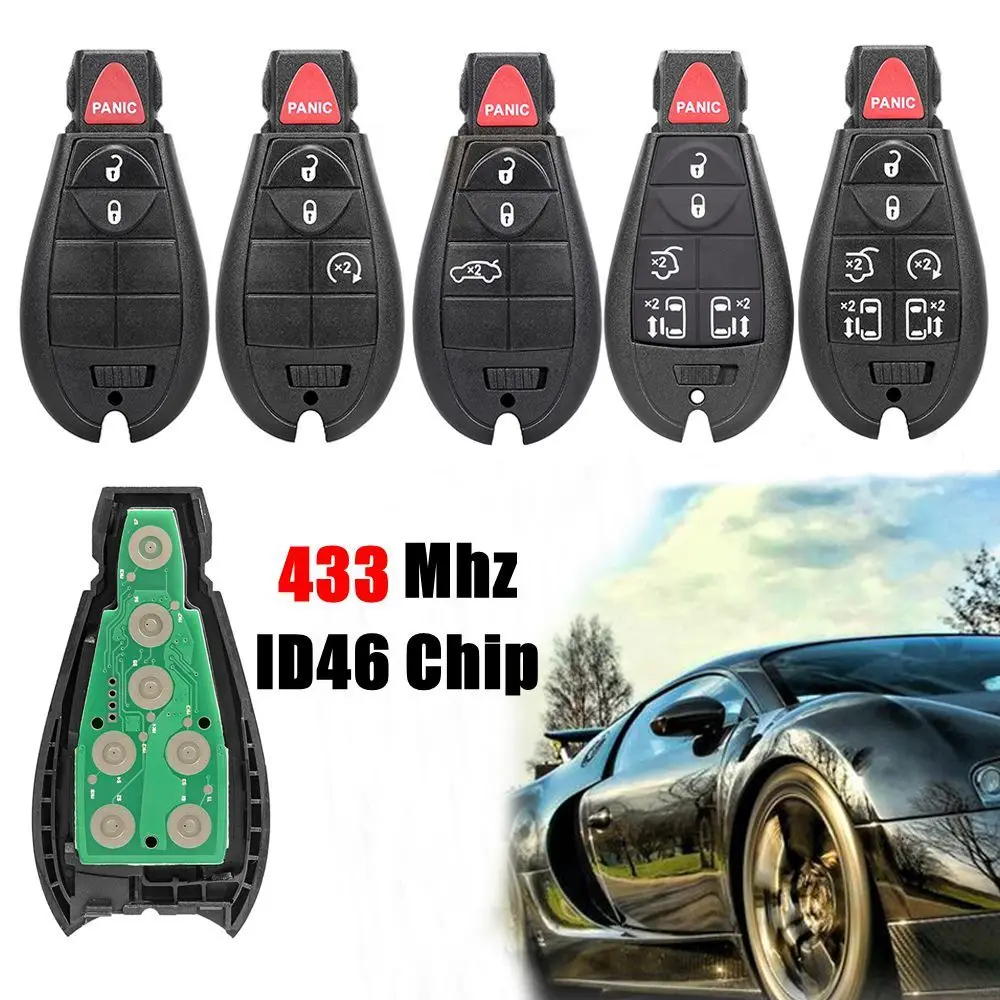 

Простые в использовании детали для автомобильных автомобилей долговечный 433 МГц 3 кнопки дистанционный ключ без ключа дистанционный Автомо...