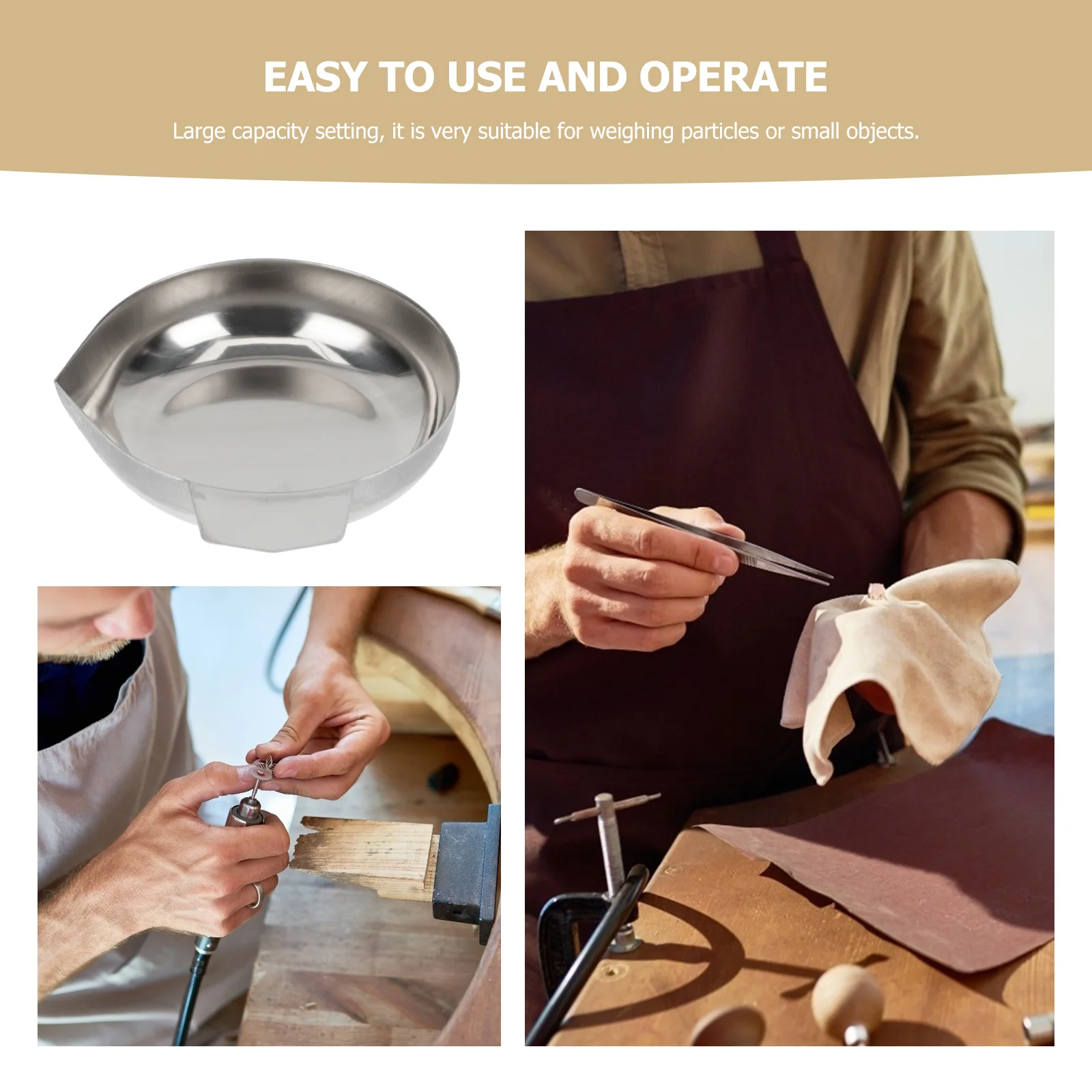 2 шт. сковорода для взвешивания из нержавеющей стали лотки электронных весов