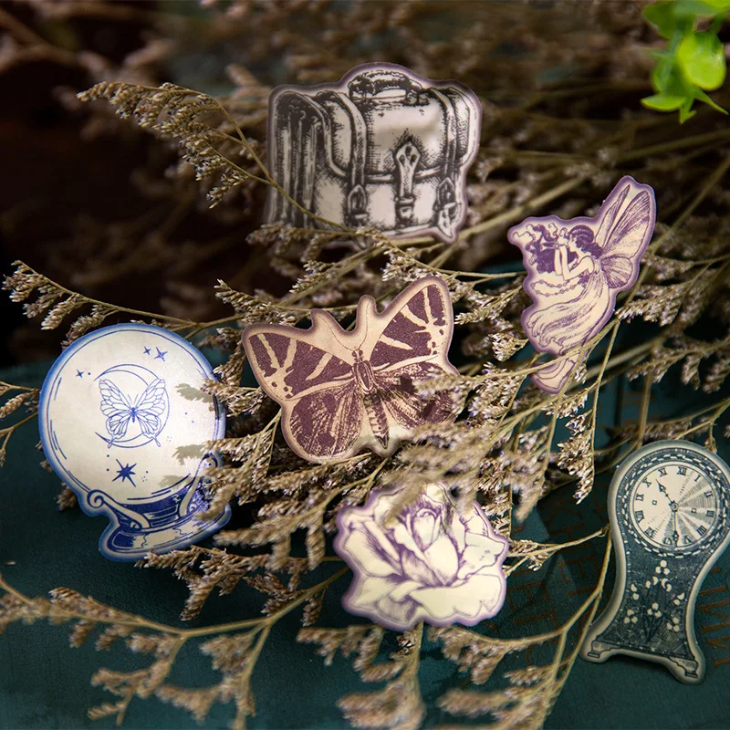 45 шт. винтажные цветочные бабочки для девочек дневник нежелательной еды