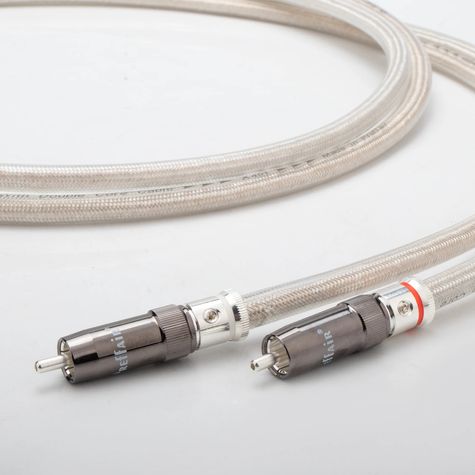 Кабель RCA из чистого серебра 99.99% пробы