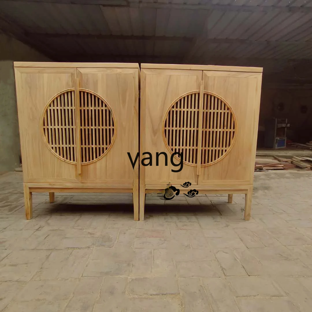 LH новый безкрасочный обеденный боковой шкаф в китайском стиле из цельного дерева