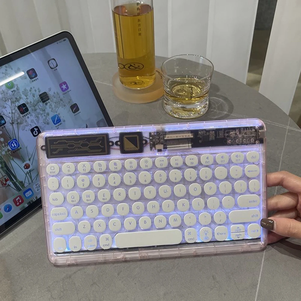 Компактная клавиатура с подсветкой Универсальная Портативная защитой от