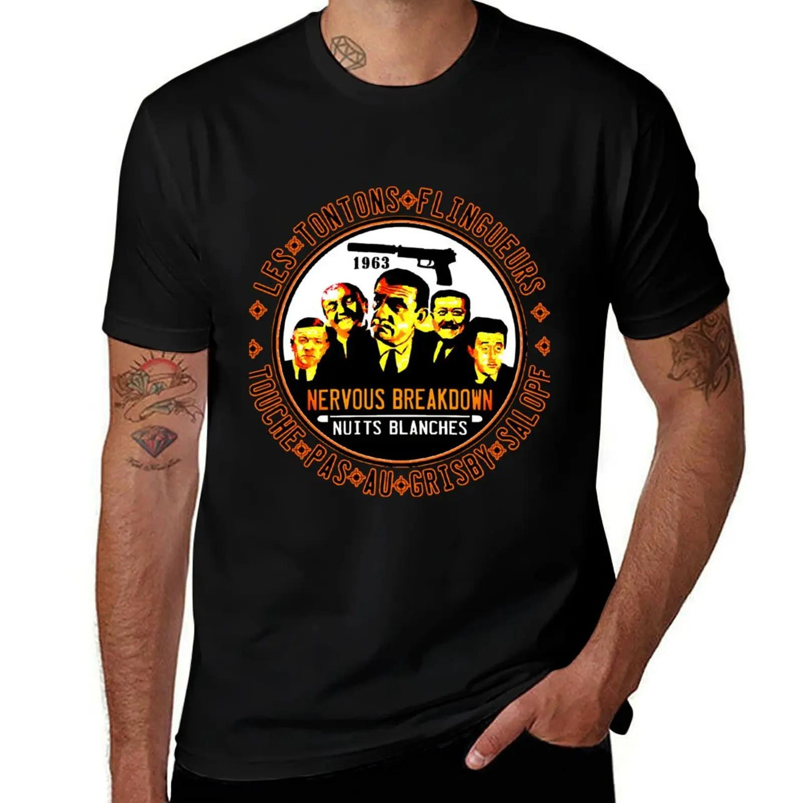 Фото Футболка Les Tontons Flingueurs Sport Basic, влагоотводящая, для занятий спортом №1