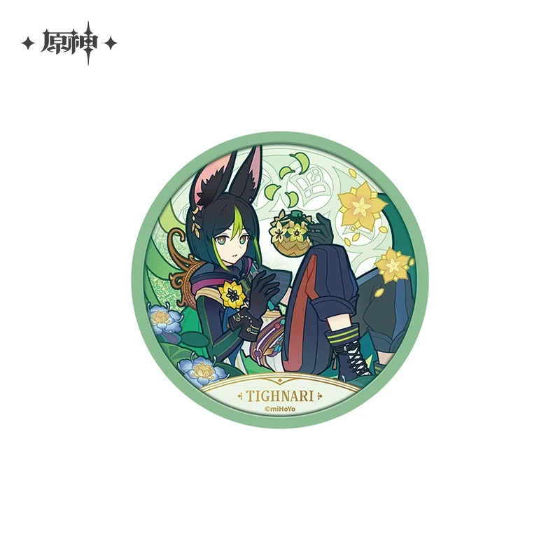 Фото Официальный товар Sunsyea Genshin Impact Merch из серии miHoYo Tignari, цветная доска, подставка для карт, наклейка на холодильник, держатель для телефона №5