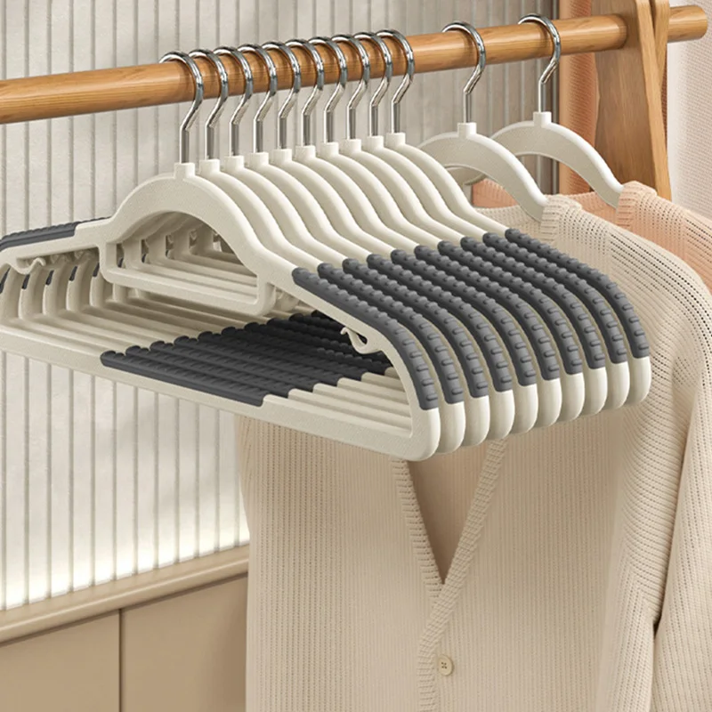 

Household Wardrobe Organizer Clothes Rack Anti-slip Hangers Clothes Luxury Drying Rack Clothes Storage Dressing Room Closets