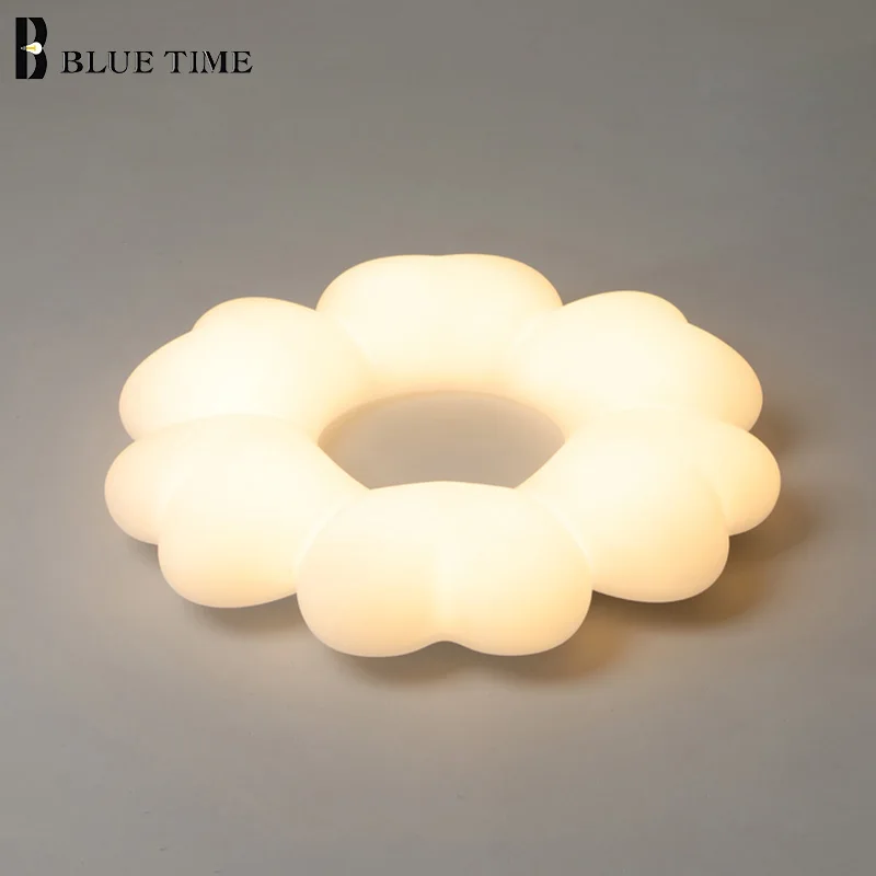 

LED Ceiling Light Indoor White Ceiling Lamp for Living Room Bedroom Dining Room Kitchen Light Modern Home Decor Lighting Fixture