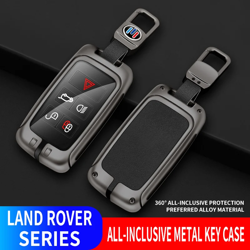 

Car Smart Key Fob Case Cover For Land Rover Range Rover Sport Evoque Velar 2018 - 2020 Discovery 5 Car Accessories Car-Styling