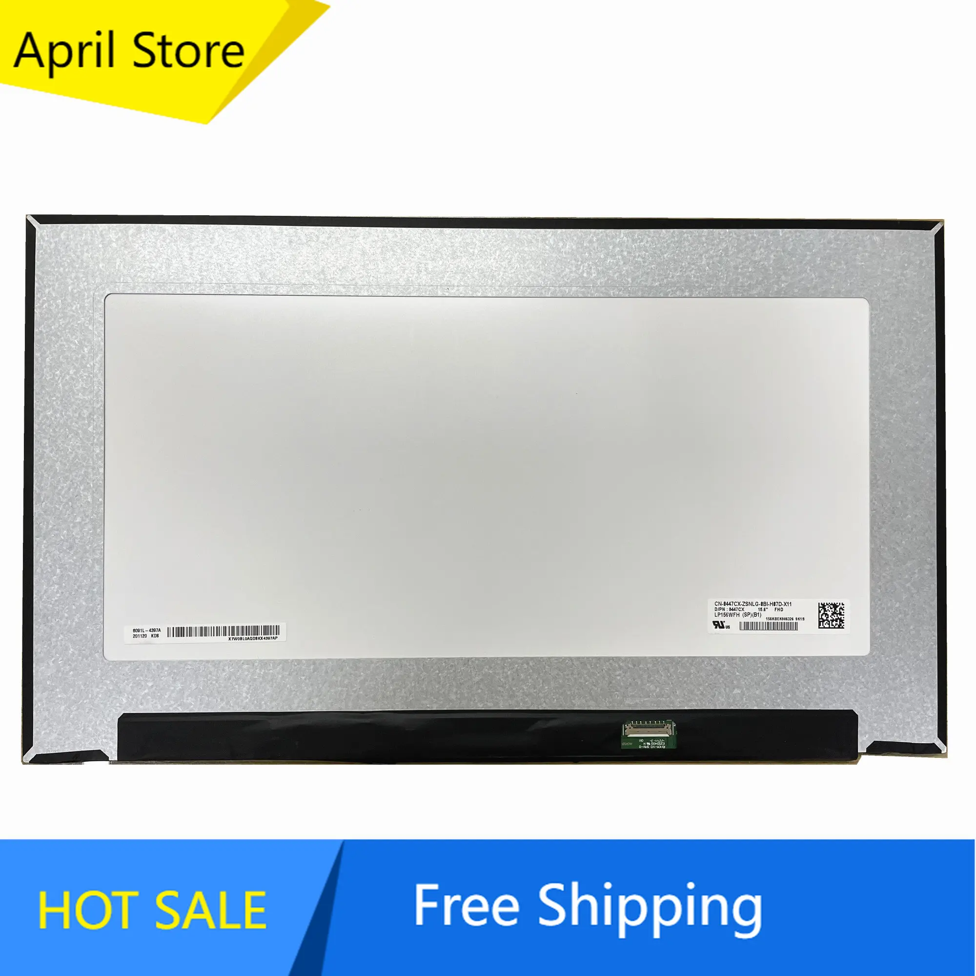 

LP156WFH-SPB1 15.6'' IPS Laptop LCD Screen Matrix Panel 1920*1080 30Pin EDP (0.4mm Pitch)