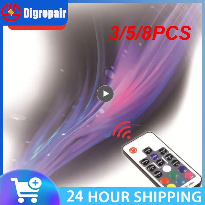 

3/5/8PCS Rf Wireless Remote Controller Code Matching Portable Non-infrared Led Controller Zero Delay Low Power Consumption