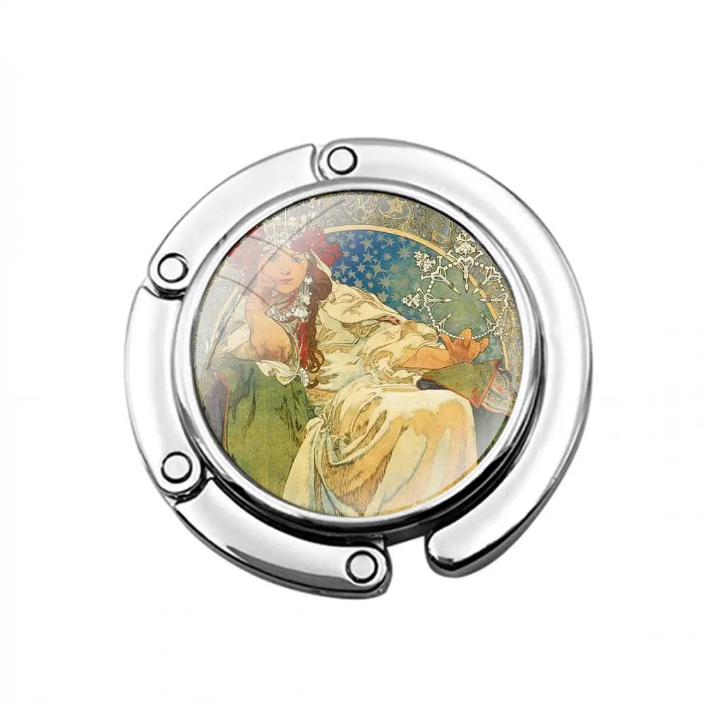 Женский складной крючок Alphonse кошелек для девушек сумка хранения декоративный