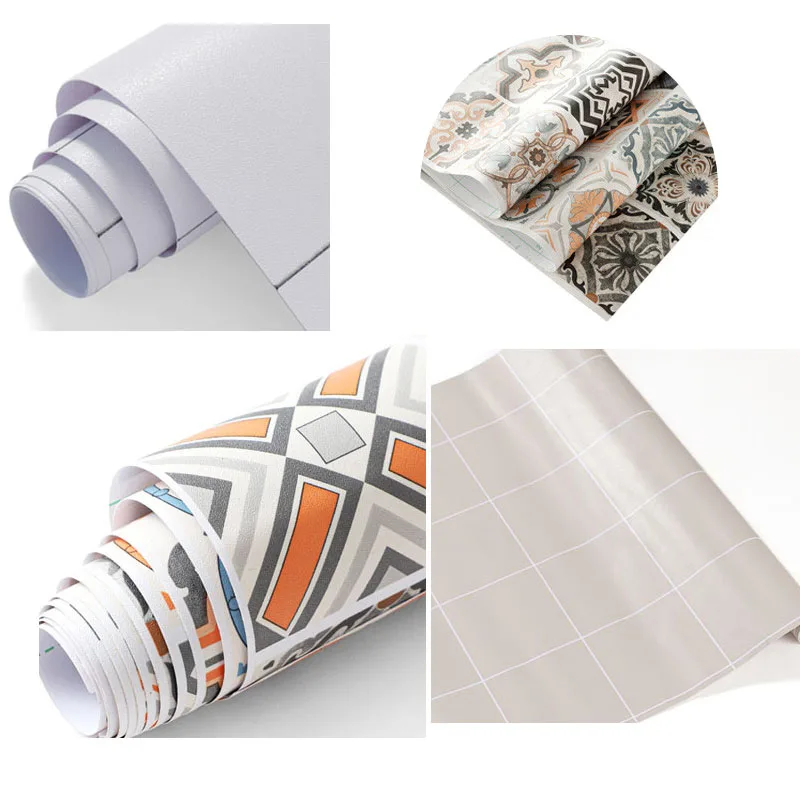 

Bathroom Stickers Thickened Waterproof And Moisture-Proof Bathroom Tile Wallpaper Renovation Cover Ugly Self-Adhesive Stickers