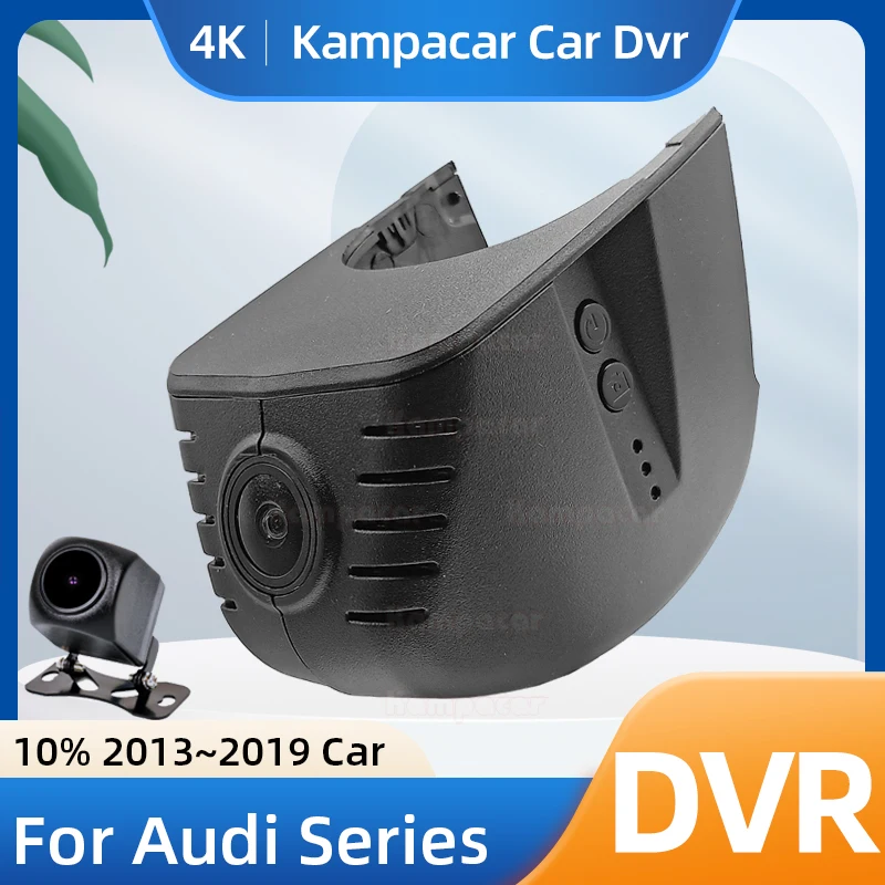 Kampacar-Cámara de salpicadero de AD05-E para coche, grabadora Dvr para Audi S7 RS7 S6 RS6 S5 RS5 S4 RS4 S3 RS3 TT Q7 Q5 Q3 A7 A6 C7 A5 A4 B8 B7 A3 8v 8p For Audi 8p 8v b4 b5 b6 b7 b8 b9 c4 c5 c6 c7 c8 4g 8n 8s 8w mk3