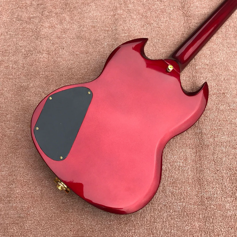 Электрическая гитара с грифом из палисандра золотая фурнитура 3 пикапа