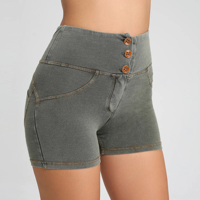 New Design Tight Yoga Shorts Women Summer Peach Buttocks High Waist Yoga Gym Sport Exercise Shorts Fitness Pants