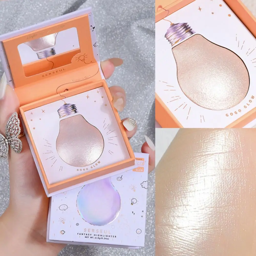 

Палитра блестящих хайлайтеров для макияжа лица с жемчужными блестками