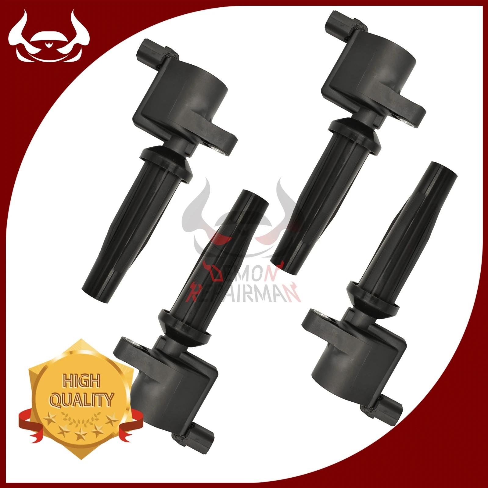 4M5G12A366BC 1/4 шт. Катушка зажигания для Ford Escape 05-08 Focus 03-11 Mazda 2 0 2.3L Mercury 4M5G-12A366-BC 4M5Z-12029-B