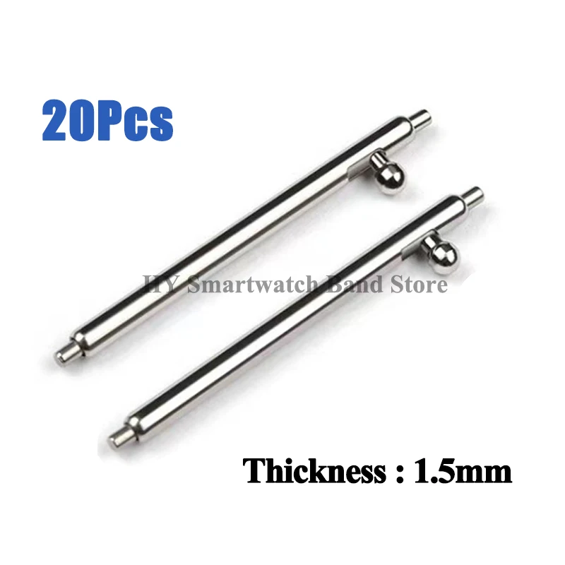 

Металлические пружинные штифты для ремней часов 12/14/15/16/18/20/22/23/24 мм