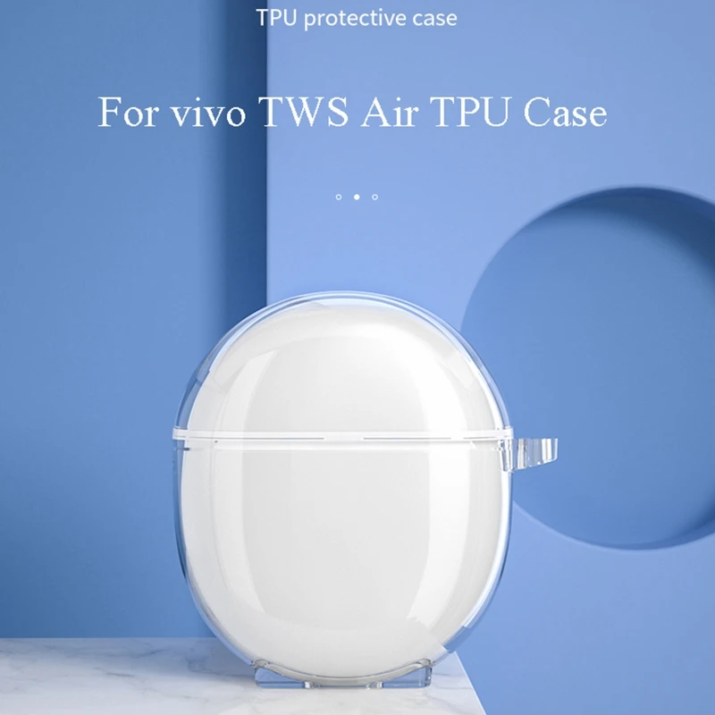 

Compatible with VivoTWS Air Headphone Cover Shell Shockproof Anti-scratch Protect Sleeve Washable Housing Dustproof Case
