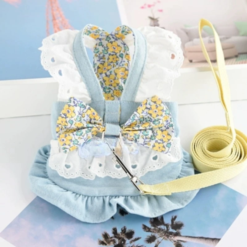 Одежда для домашних животных кошек собак летняя маленькая принцесса щенок