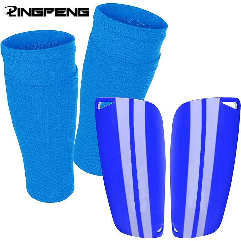 

Футбольные Щитки, легкие футбольные накладки для ног, полная защита, щитки для голени с большой подушкой, защитное снаряжение