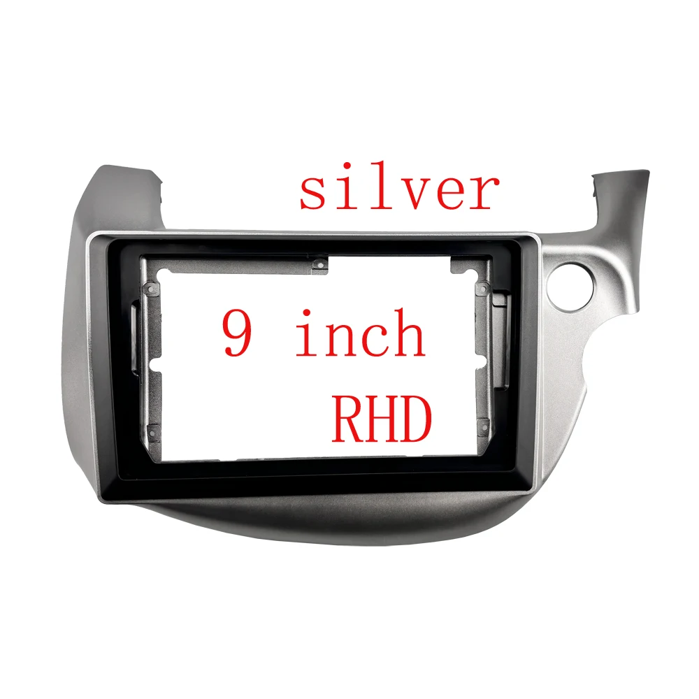 Фото 2 DIN 9-дюймовая автомобильная рама, адаптер для фасции для Honda Fit Jazz 2008-2013, Android-радио, комплект панели для установки приборной панели №3