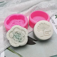 tree english chrysanthemum shape dessert mold diy soap silicone mold cake mold candle mold soap making supplies