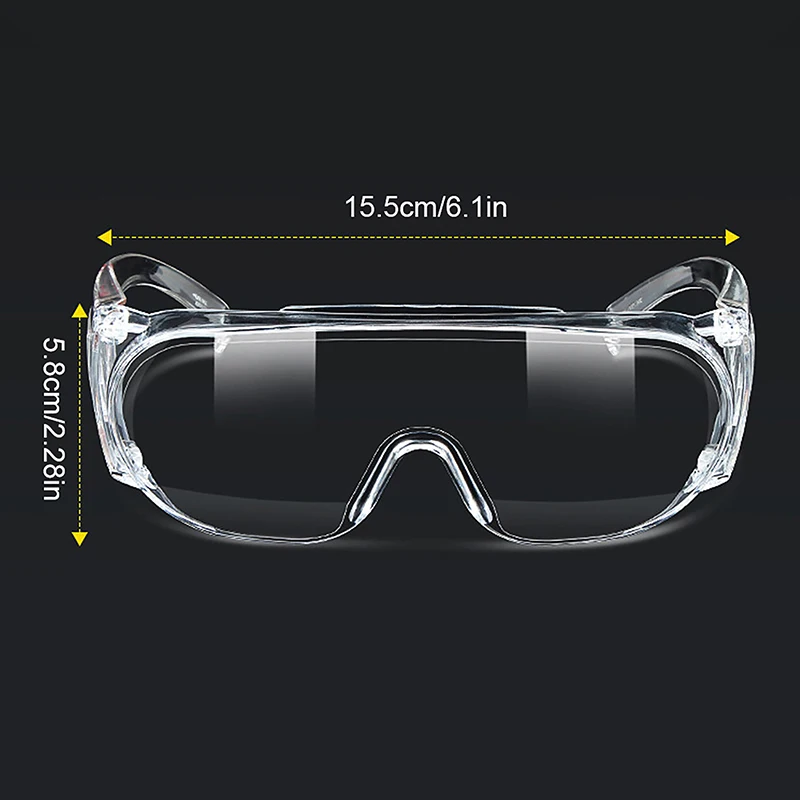

Прозрачные противотуманные и УФ защитные очки унисекс, защитные очки для маникюра и лаборатории, линзы для защиты глаз, противопылевые очки для работы
