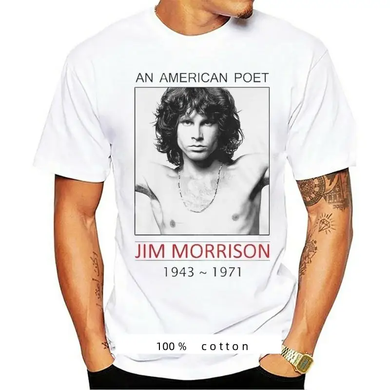 

Jim Morrison Fan T-shirt Music Tee Mens Womens All Sizes Cheap Sale 100 % Cotton T Shirts For Boys Cool Summer Tees
