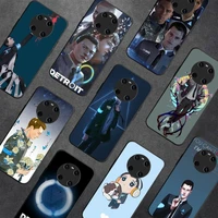 detroit become human phone case for huawei y 5 y6 2019 y5 2018 y9 2019 luxury case for 9prime2019