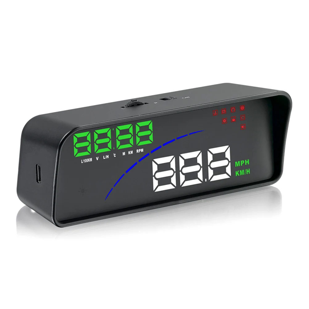 Автомобильный проекционный дисплей P9 OBD2 OBDII умная цифровая проекция и режим