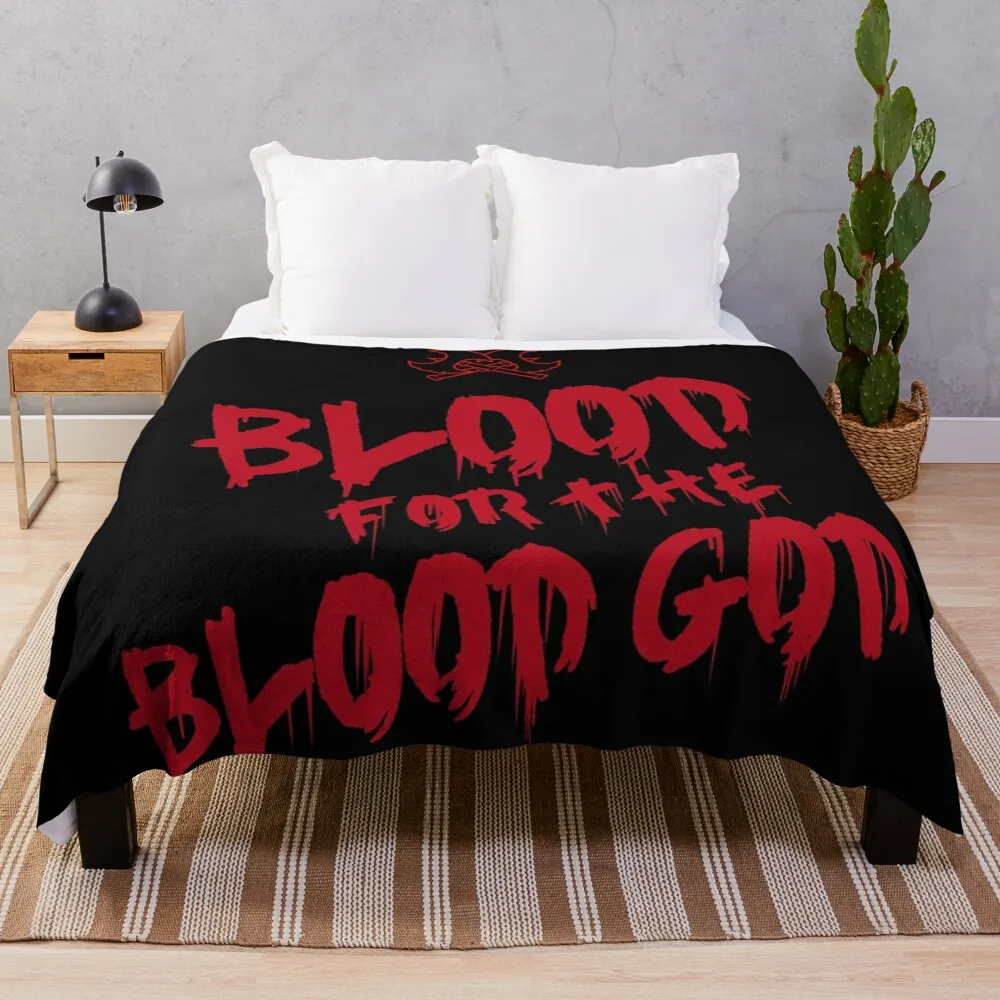 Khorne Chaos God Graffetti - Blood for the Fantasy Version Плед Thin Thermals для путешествий Одеяла
