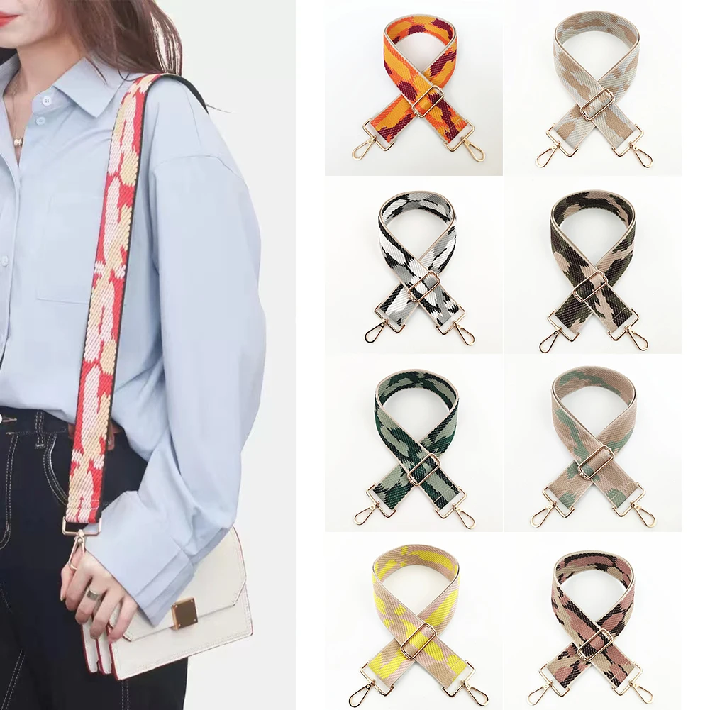 

130cm Ethnic Style Bag Belt Bag Handle Bag Strap For Women Removable Adjustable DIY Shoulder Handbag Accessories Bag Straps New