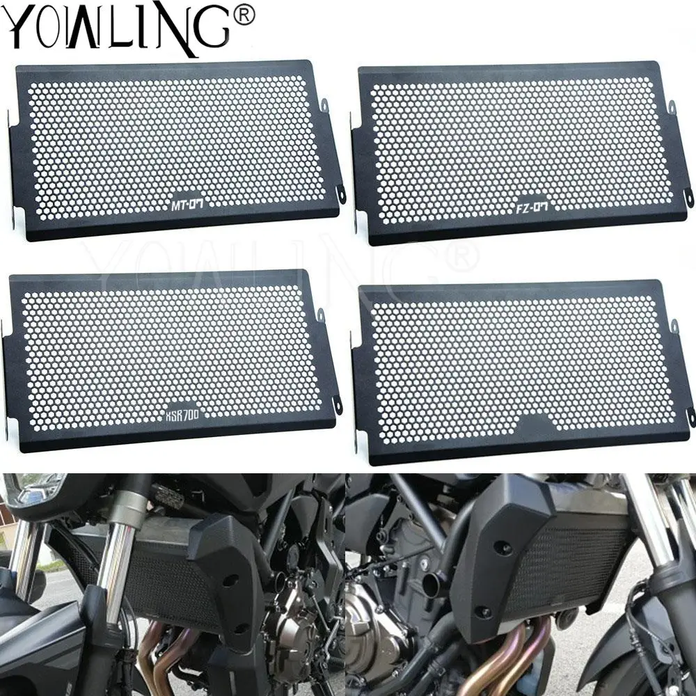 

For Yamaha MT07 MT-07 FZ07 FZ-07 FZ 07 MT 07 2014 2015 2016 XSR700 XSR 700 2022 Motorcycle Radiator Grille Guard Cover Protector