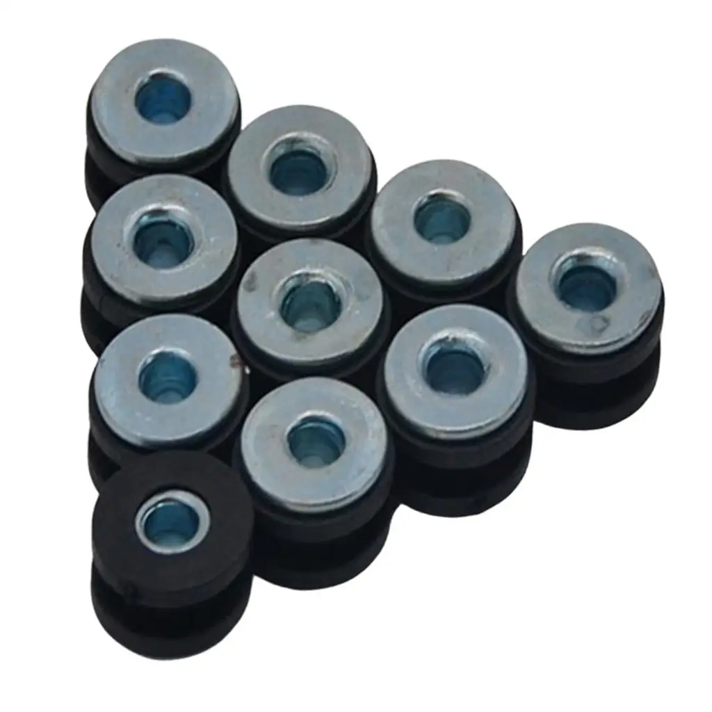10 шт. Мотосиклет Kauçuk Kapı Kovuk Grommet Берç Gö팩 Conta Contası