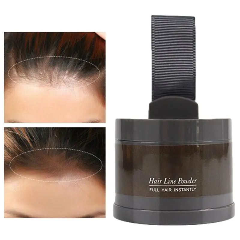 Пудра для волос водостойкая черная/коричневая