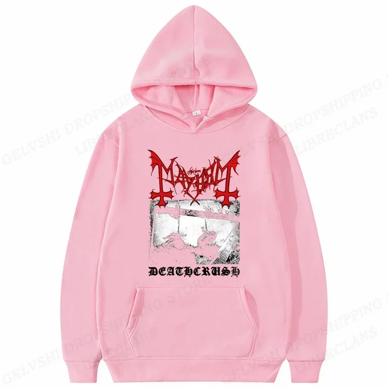 Толстовка Rapper Mayhem Deathrush Мужская модная толстовка уличный пуловер с капюшоном в
