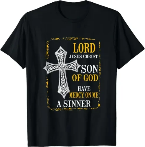 Молитва Восточная православная и искусственная аниме Графические футболки